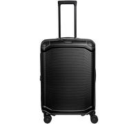 Travelite Millennium 4 wheels Trolley 67 cm with expansion pleat black