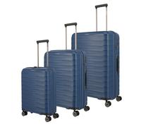 Travelite Mooby 4 wheels Suitcase set 3-piece blue