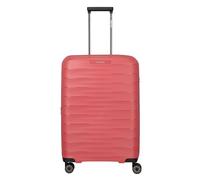 Travelite Mooby 4 wheels Trolley M 66 cm with expansion pleat orange