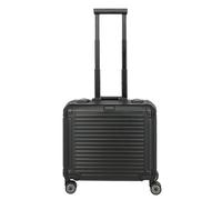 Travelite Next 4-Wheel Aluminum Wheeled Briefcase, 43 cm black