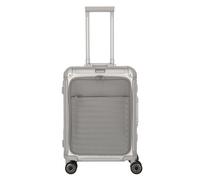 Travelite Next 4 wheels Cabin suitcase 55 cm Laptop compartment gray