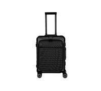 Travelite Next Aluminium trolley Black XS (carry-on with 23cm depth) with front pocket