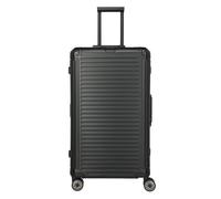 Travelite Next Trunk 4-Wheel Aluminum Trolley, 76 cm black