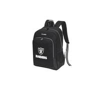 Travelite NFL College Backpack Las Vegas Raiders School Backpack Made of Durable Nylon with Laptop Compartment 15.6 Inches, Snap On Function and Padded Backpack, Ideal for School/Work, 31 x 43 x 20 cm