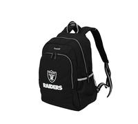 Travelite NFL College Backpack Las Vegas Raiders School Backpack Made of Durable Nylon with Laptop Compartment 15.6 Inches, Snap On Function and Padded Backpack, Ideal for School/Work, 31 x 43 x 20 cm