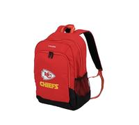 Travelite NFL College Kansas City Chiefs School Backpack Made of Durable Nylon with Laptop Compartment 15.6 Inches, Snap On Function and Padded Backpack, Ideal for School/Work, 31 x 43 x 20 cm