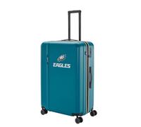 Travelite NFL Philadelphia Eagles Large Hard Shell Suitcase with TSA Lock, ABS Trolley with 4 Double Wheels, 51 x 76 x 30.5 cm, 4.4 kg, 103 L