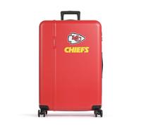 Travelite travelite x NFL 4 wheels Trolley L 76 cm red