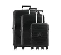 Travelite Orbita Suitcase set (4 wheels), black, 208L, 51 x 77 x 30cm