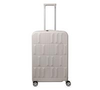 Travelite Panello 4 wheels Trolley M 65 cm with expansion pleat white