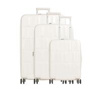 Travelite Panello Suitcase set (4 wheels), off-white, 100L, 51 x 76 x 30cm