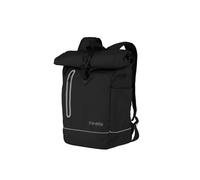travelite Rolltop backpack waterproof, bike backpack, leisure backpack with roll-top closure & reflectors, BASICS, 48 cm, 19 liters