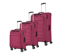 Travelite Skaii 4 roll suitcase set 3pcs. red