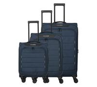 Travelite Skaii 4 wheels Suitcase set 3-piece Expandable blue