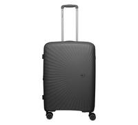 Travelite Voyaage 4w M Expandable Trolley Bag Black,Grey