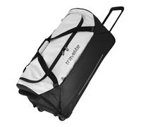 travelite trolley travel bag with wheels made of water-repellent material, BASICS soft luggage rolling bag with large main compartment, 71 cm, 97 liters