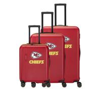 Travelite travelite x NFL 4 wheels Suitcase set 3-piece Expandable red