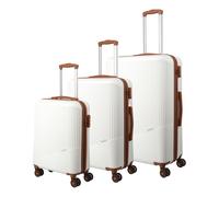travelite trolley Bali 4W Trolley L / M / S White / Cognac