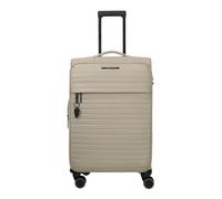 Travelite Barbara Stepp Soft Suitcase Size M, TSA Lock, 4 Double Wheels, 42 x 68 x 27/31 cm, 3.2 kg, 64-68 litres