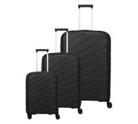 travelite trolley Burano 4W Trolley-Set L / M / S Black