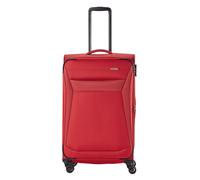 Travelite Chios 4 wheels Trolley L 78 cm with expansion pleat red