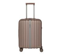 Travelite Paros 4 wheels Cabin trolley 55 cm brown
