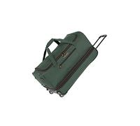 travelite trolley travel bag with wheels, large, expandable volume, BASICS, soft luggage roll-up bag with expandable fold, 70 cm, 98 - 119 liters