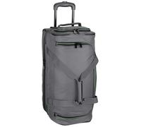 travelite trolley travel bag with wheels medium size, expandable, BASICS, soft luggage trolley bag with expandable fold, 55 cm, 51 - 64 liters
