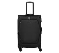 Travelite Umbria 4 wheels Trolley M 67 cm with expansion pleat black