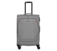 Travelite Umbria 4 wheels Trolley M 67 cm with expansion pleat gray