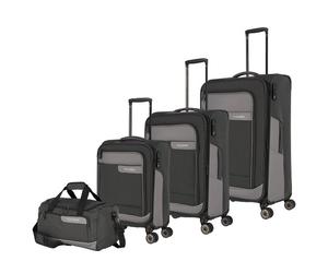 Travelite VIIA 4 Roll Suitcase Set 4pcs. gray