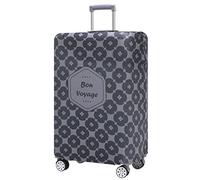 TRAVELKIN Luggage Cover Washable Suitcase Protector Anti-scratch Suitcase cover Fits 18-32 Inch Luggage, Grey, XL(29-32inch suitcase), Fashion