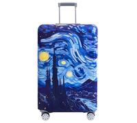 Travelkin Luggage Covers For Suitcase Tsa Approved,Suitcase Cover Protector Fit 18-32 Inch Luggage, Galaxy, XL(29-32inch suitcase)