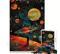 Traveller Planets for Adults 1000 Piece Jigsaw Puzzle Mind Power Cozy Relaxation Uniform Edges Nice Gift (50x75cm)