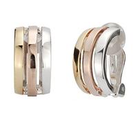 Traveller Women's Clip-On Earrings Various Colours, 21x11mm, Metal