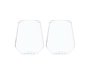 Travellife Lua Tritan Plastic Picnic Drinking Glass - Pack of Two