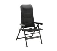 Travellife Luxury Foldable Camping Chair Monaco Comfort Beach Chair in Anthacite