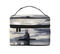 Travelling Giant Nuclear Ship Cosmetic Bag,Travelling Cosmetic Bag,Cosmetic Toolbox,Cosmetic Organiser