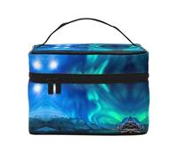 Travelling Northern Lights Cosmetic Bag,Travelling Cosmetic Bag,Cosmetic Toolbox,Cosmetic Organiser