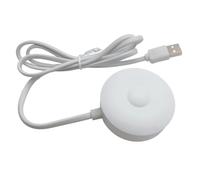 Travelling Ready Electric Toothbrush Charging Magnetically USB Charging Dock for Io7 Io8 Io9 Series 1m Cable White ABS Matter Portable for B Toothbrush