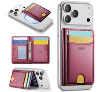 Travelock for MagSafe Wallet, 6-8 Card Holder RFID Blocking Minimalist Magnetic Wallet, Men's and Women's Ultra-Thin Leather Desktop Stand Phone Wallet,for Most iPhone Samsung MagSafe Phones and Cases