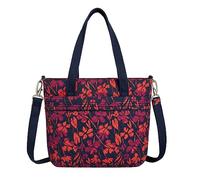 Travelon Anti-Theft Boho Tote, Painted Floral, One Size, Anti-theft Boho Tote