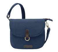 Travelon: Anti-Theft Courier Saddle Crossbody Bag, Navy, 9 x 7 x 2.25, Anti-theft Courier Saddle Crossbody