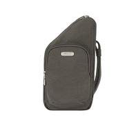 Travelon Anti-Theft Essentials Compact Crossbody Bag, Smoke, Compact Crossbody, Crossbody Bag