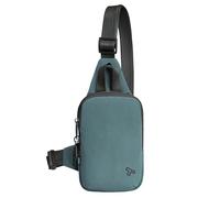 Travelon Anti-Theft The Voyages Compact Sling, Slate Blue, One Size, Anti-Theft The Voyages Compact Sling