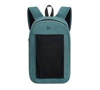 Travelon Anti-Theft The Voyages Small Backpack with XL Water Bottle Pocket, Slate Blue, 8" W x 14" H x 4.5" D, Anti-theft the Voyages Small Backpack With Xl Water Bottle Pocket