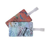 Travelon Luggage Set-21464 Luggage Set 'Passport Stamps' One Size