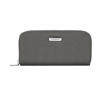 Travelon RFID Blocking Single Zip Wallet, Smoke, 7.75 x 4 x .75, Travelon RFID Blocking Single Zip Wallet