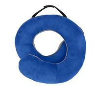 Travelon: Travel Comfort Neck Pillows, Cobalt/Gray, One Size, Deluxe Wrap N' Rest Pillow