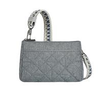 Travelon Unisex-Adult Boho Anti-Theft Clutch Crossbody, Gray Heather, One Size